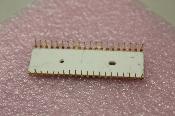 Vintage AMI Gold/Grey Trace CPU Chip Processor (B)