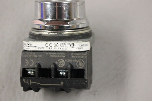 SIEMENS ILLUMINATED PUSH BUTTON GREEN 52PL4M3