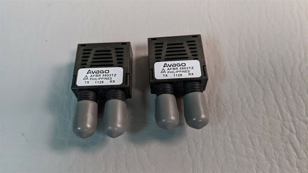 2 Avago AFBR 5803TZ 1300nm 100MB Backbone links