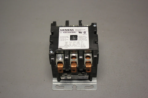 SIEMENS DEFINITE PURPOSE CONTACTOR 42EF35AFBWJ