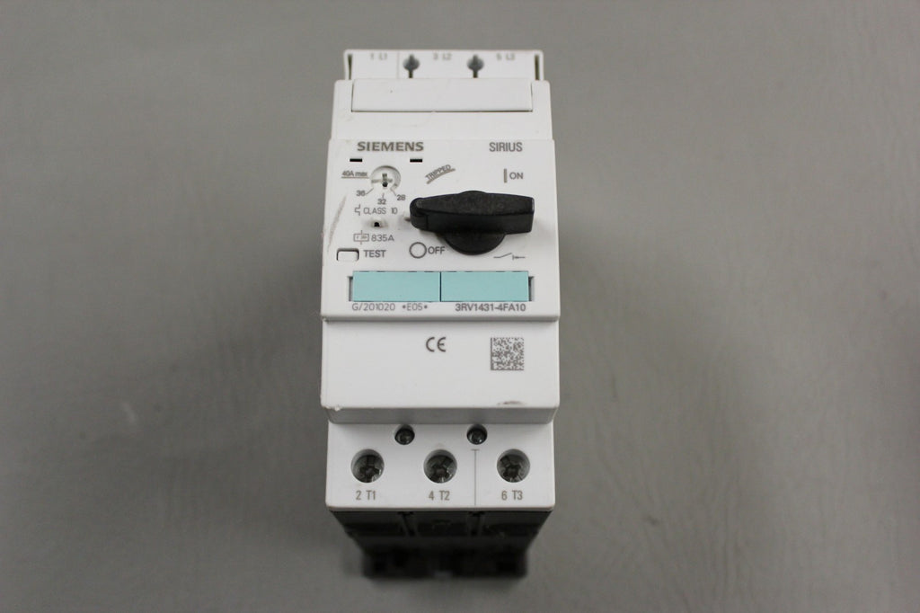 SIEMENS SIRIUS 3RV1431-4FA10 CIRCUIT BREAKER