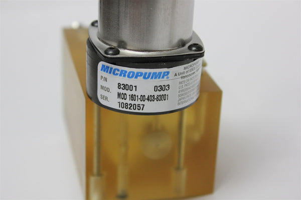Micropump Pump 1601-00-403-83001 With Nmb Mini Stepper Motor