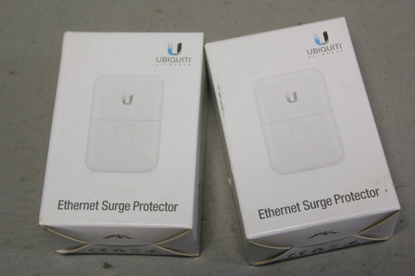 NEW LOT OF 2 UBIQUITI  ETH-SP  ETHERNET SURGE PROTECTORS