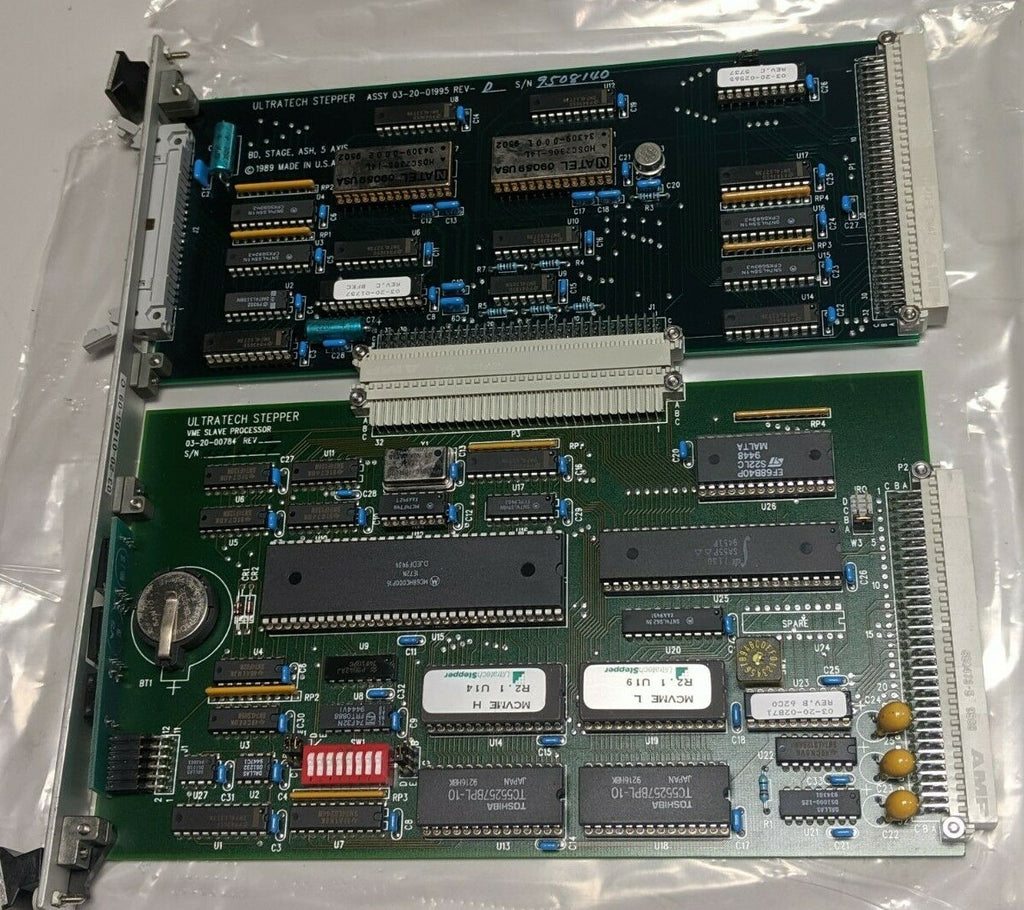 Ultratech stepper 03-20-01995 BD STAGE ASH 5 AXIS Rev D + 00784 SLAVE VME Rev D