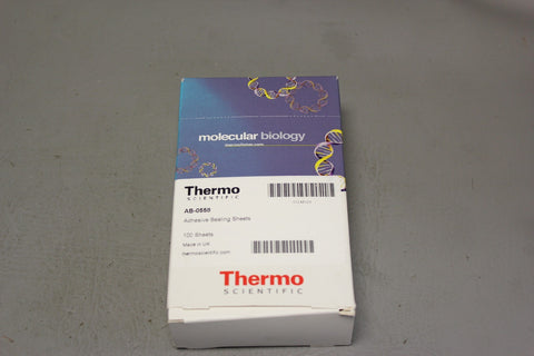 100 NEW THERMO SCIENTIFIC ADHESIVE SEALING SHEETS AB-0558 00148026