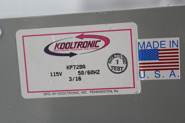 UNUSED KOOLTRONIC TWIN PACKAGED BLOWER KP729A