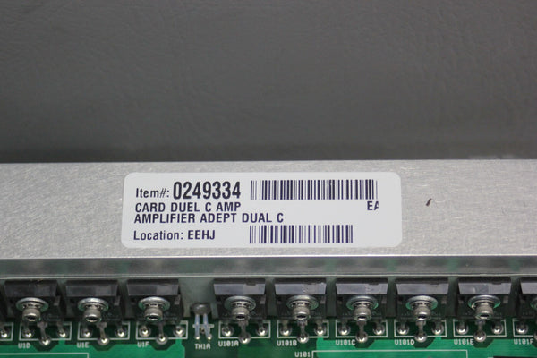 ADEPT DUAL C AMP ROBOT CONTROL MODULE 10338-53005 C