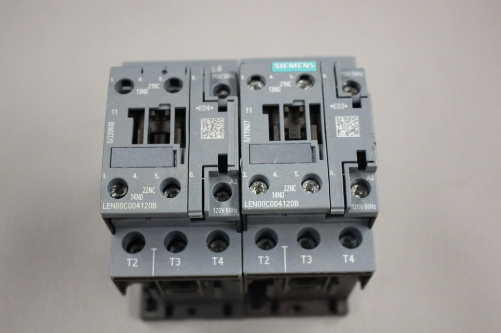 NEW SIEMENS SIRIUS CONTACTOR LOT OF 2 LEN00C004120B