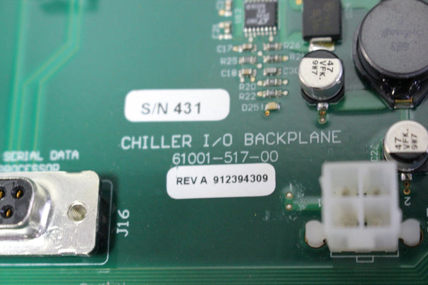 MCQUAY INTERNATIONAL CHILLER I/O BACKPLANE MODULE 61001-517-00 REV A