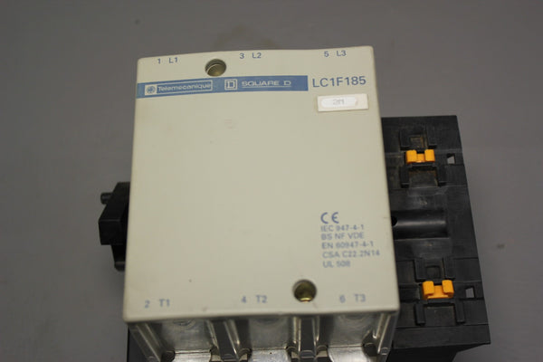 TELEMECANIQUE LC1F185  SQUARE D POWER CONTACTOR