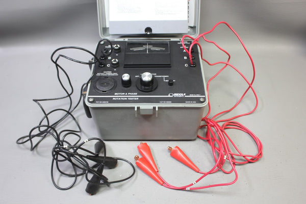 BIDDLE MOTOR & PHASE ROTATION TESTER 560060