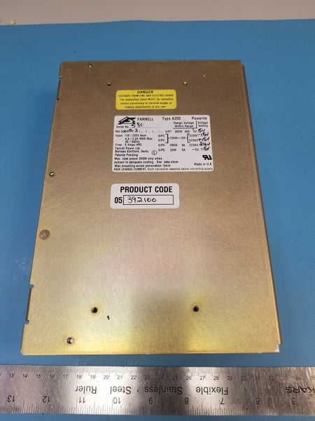 Advance Type A201 B Powerite Variable Power Supply 