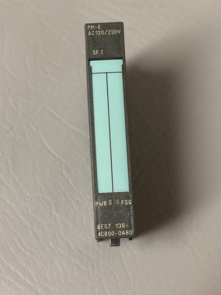 SIEMENS SIMATIC POWER MODULE 6ES7 138-4CB00-0AB0