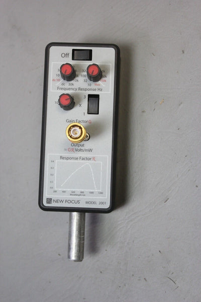 NEW FOCUS OPTICAL RECEIVER WITH ADAPTER 2001