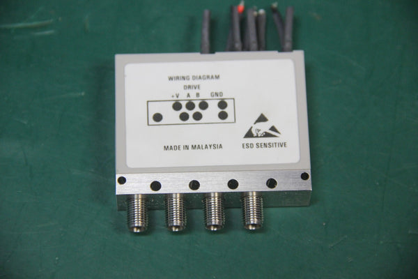 AGILENT RF COAXIAL SWITCH DC-4GHZ N1811TL OPTIONS 004 115 202