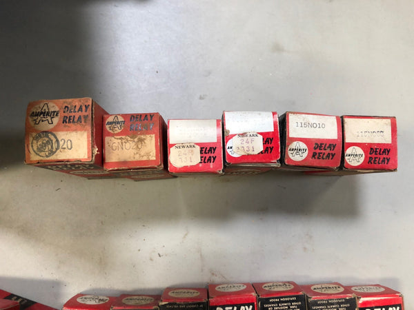 Amperite Delay Relay Miniature Tube Lot of 18