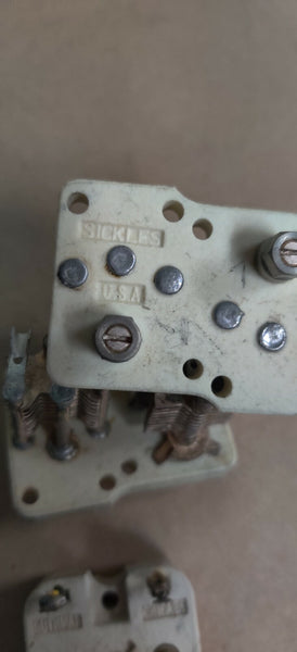 Lot of 3 vintage air capacitors Guthman Sickles