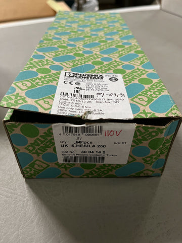 31 Phoenix Contact Fuses Modular Terminal Blocks UK 5-HESILA 250