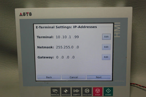 ASYS/BERGHOF HMI OPERATOR PANEL  AOPT 570 #2