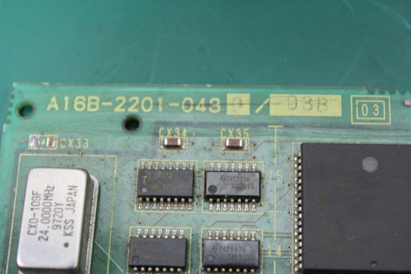 FANUC PROCESS I/O MODULE A16B-2201-0480