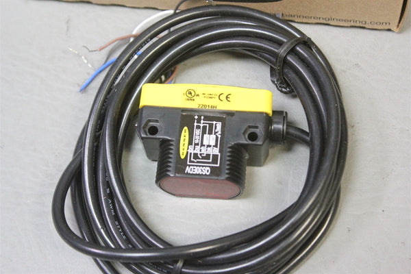 NEW BANNER EXPERT DIFFUSE MODE SENSOR QS30EDV