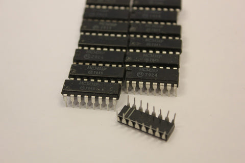  MOTOROLA 16 PIN  Dip-16 sockets MC3438P  NEW