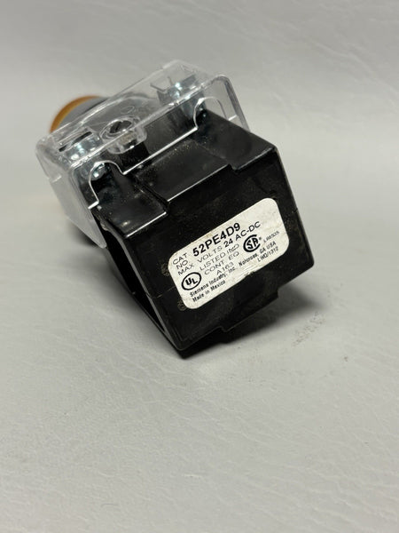 SIEMENS AMBER PILOT LIGHT 52PE4D9