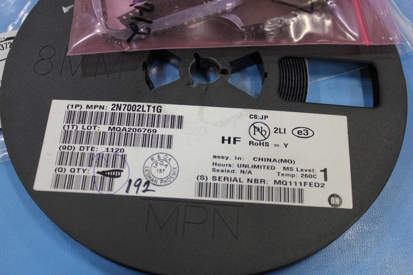 372 New ON Semi N Ch 60V MOSFET 2N7002LT1G