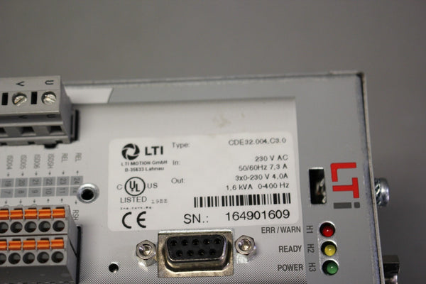 LTI SERVO DRIVE  CDE32.004, C3.0