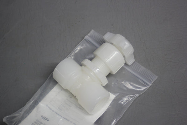 NEW +GF+ PVDF CORROSION RESISTANT NEEDLE VALVE 155.522.556