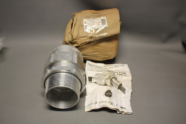 NEW APPLETON CABLE CONNECTOR SIZE 3  ALUMINUM  TMC2-300325A