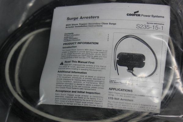 LOT OF 4 NEW COOPER MOV STORMTRAPPER SURGE ARRESTERS ASZ650B3