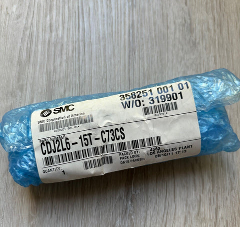 SMC Cylinder CDJ2L6-15T-C73CS AUTO SWITCH ROUND BODY CYLINDER