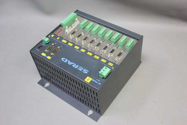 SERAD MCS 32EX MOTION CONTROLLER WITH SRV 85 SIH 24 SOBP 8 MODULES #1