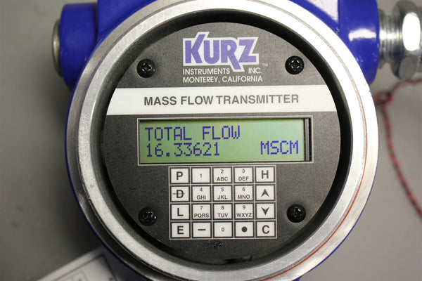 KURZ MASS FLOW TRANSMITTER 454FTB-12-HT