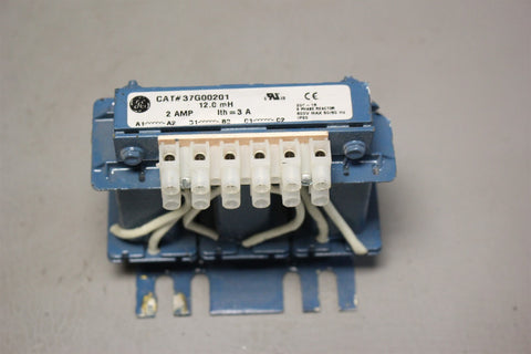 SIEMENS LINE REACTOR 37G00201 3PH 12.0 mH 2A 600V