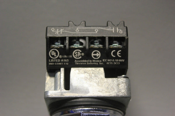 SIEMENS 52BP2DRAB RED PUSH BUTTON BLACK MAX ILLUMINATED