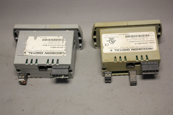 LOT OF 2 PRECISION DIGITAL TRIDENT TEMPERATURE METERS PD765-6R0-0 & PD765-6R0-10