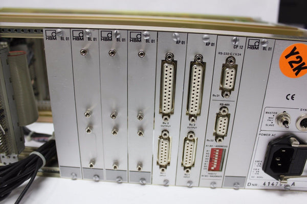 Hottinger Baldwin Messtechnik MGC Data Acquisition Rack System DAQ