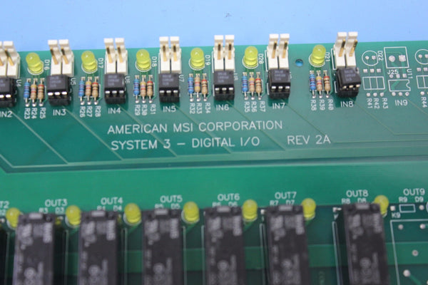 American MSI System 3 Digital I/O Module 3000.020.105