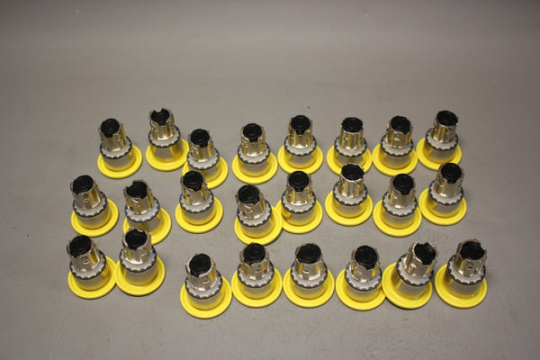 24 UNUSED SIEMENS YELLOW MUSHROOM PUSHBUTTONS PUSH BUTTON