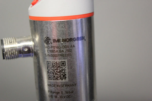 IMI NORGREN PRESSURE SENSOR 0-232psi 34D-P016G-DD1-AA