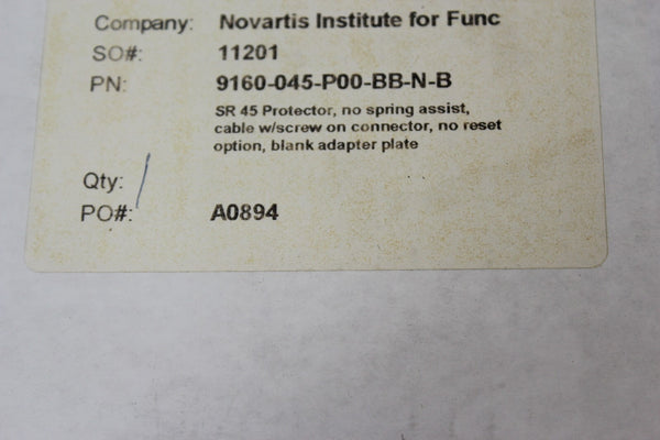 NEW ATI IND AUTOMATION ROBOT COLLISION SENSOR CRASH PROTECTION DEVICE SR45 SR-45