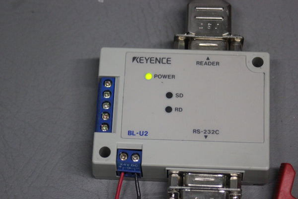 KEYENCE LASER BARCODE READER & LASER BL-601 BL-U2