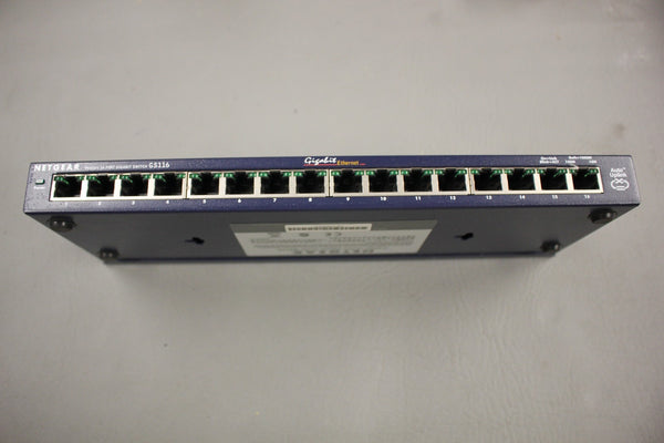 NETGEAR PROSAFE 16 PORT GIGABIT SWITCH GS116