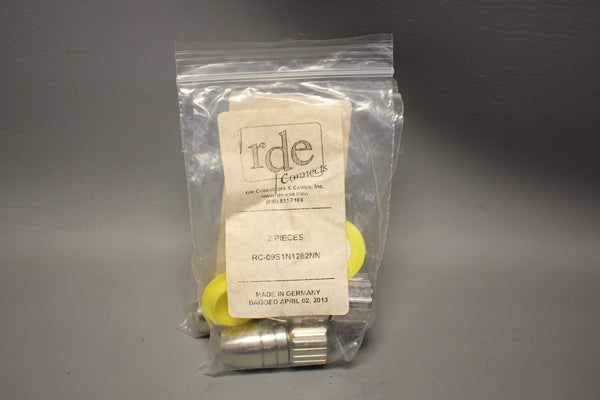 LOT OF 4 RDE CONNECTORS RC-09S1N1282NN