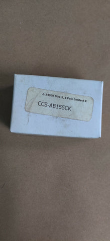 Cutler Hammer CCS-AB155CK Size 2,  1Pole Contact Kit NEW