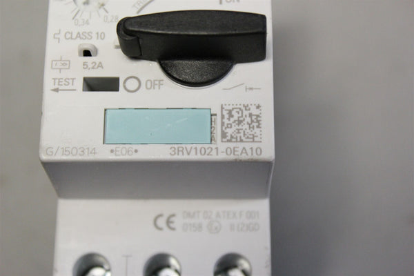 Unused SIEMENS Circuit Breaker 3RV1021-0EA10