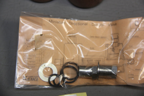 NEW TOKYO KEIKI FLUI-TROL MINIATURE VALVE DG4M4-32C-24DC-20-JA