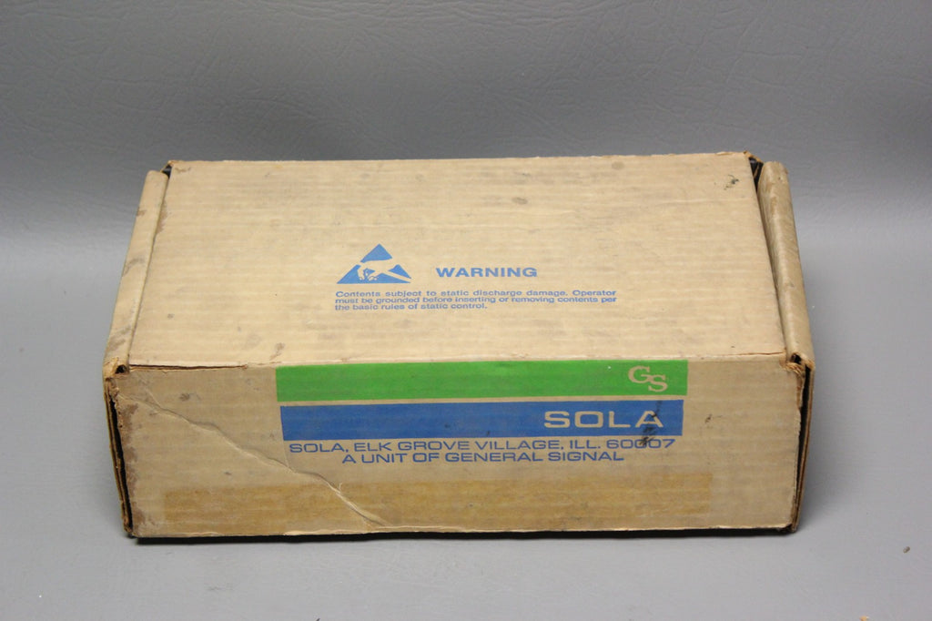 NEW SOLA POWER SUPPLY   86-24-262